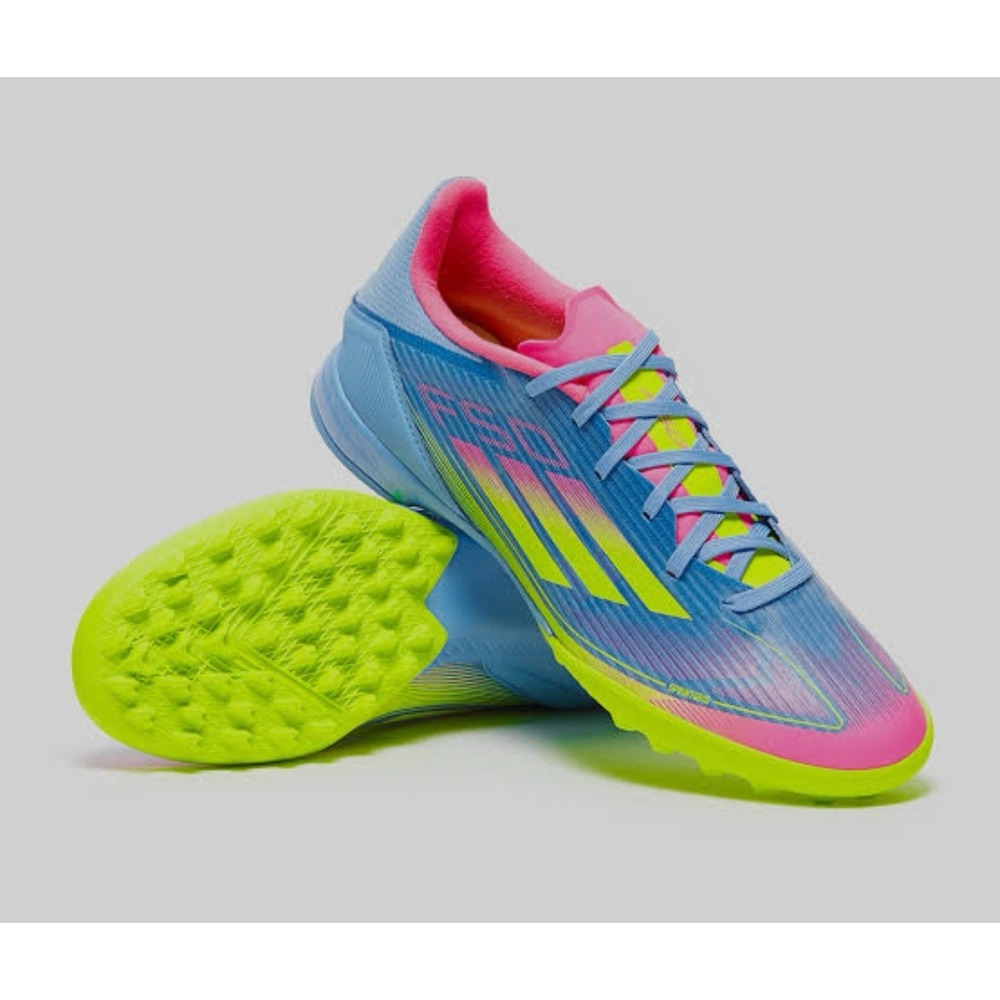 Adidas F50 League TF Turf Pink Multi Men's Size 9.5 Soccer Shoes IE1230‎ New